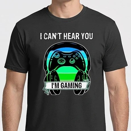 Férfi Imperial póló - I can't hear you, I'm gaming