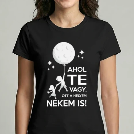 Női Imperial póló - Ahol te vagy, ott a helyem nekem is!