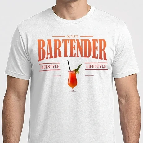 Férfi Imperial póló - Lifestyle Bartender