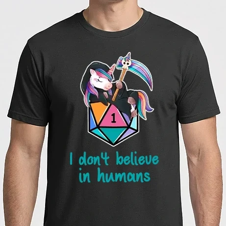 Férfi Imperial póló - I don't believe in humans III
