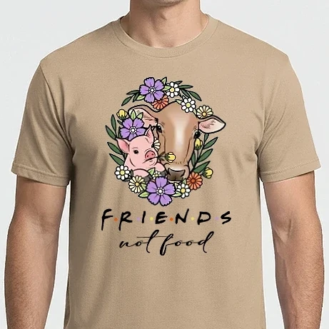Férfi Imperial póló - Friends not food