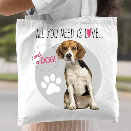 Vászontáska - Beagle
