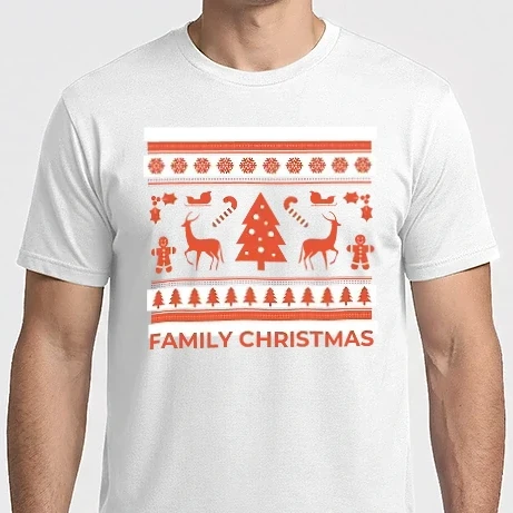 Férfi Imperial póló - Family Christmas