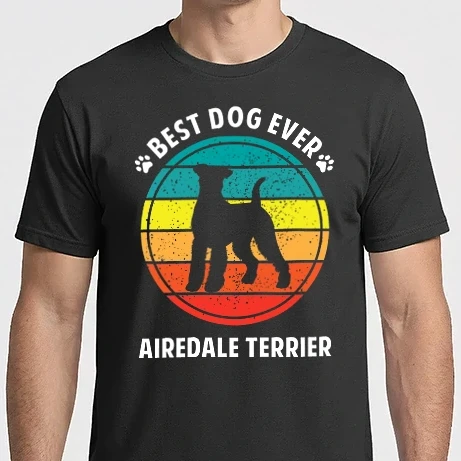 Férfi Imperial póló - Airedale terrier