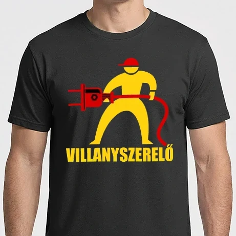 Férfi Imperial póló - Villanyszerelő