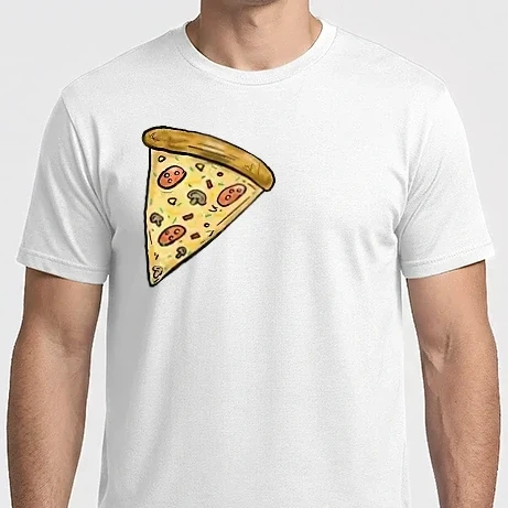 Férfi Imperial póló - Pizzaszelet
