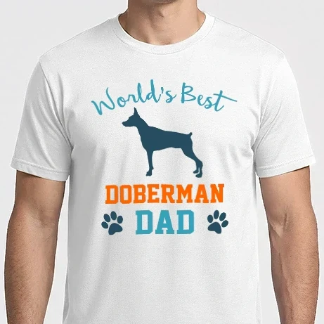 Férfi Imperial póló - World's Best Doberman Dad