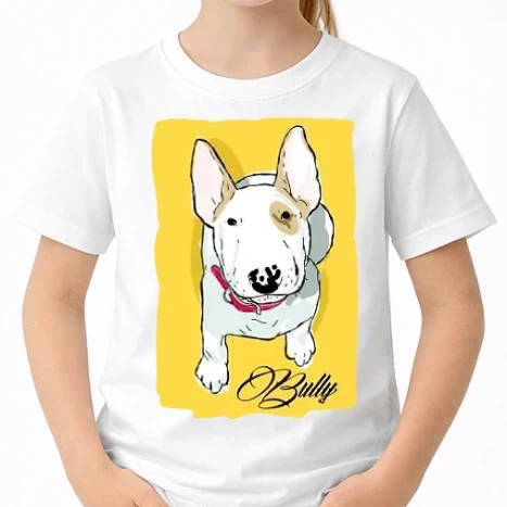 Uniszex gyerek Póló - Bullterrier