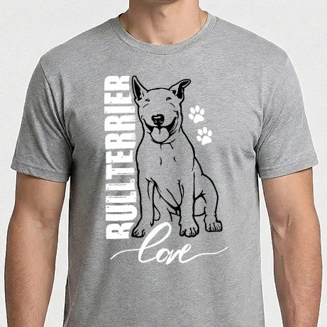 Férfi Imperial póló - Bullterrier Love