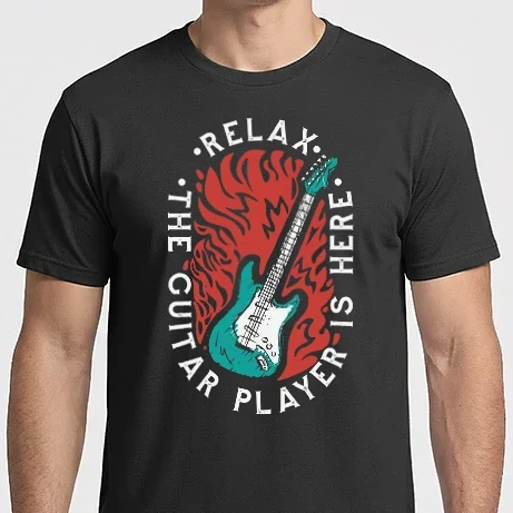 Férfi Imperial póló - Relax - itt van a gitáros