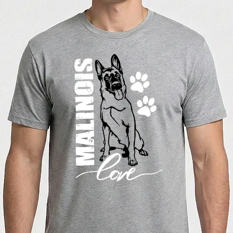 Férfi Imperial póló - Malinois Love
