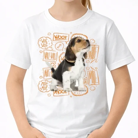 Uniszex gyerek Póló - Beagle