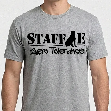 Férfi Imperial póló - Staffie Zero Tolerance