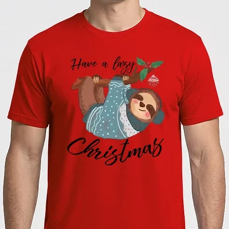 Férfi Imperial póló - Lazy Christmas