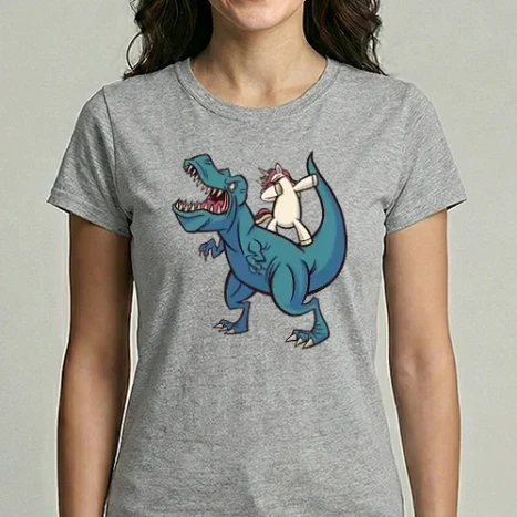 Női Imperial póló - Unikornis DAB T-rex