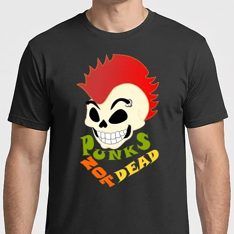 Férfi Imperial póló - Punks Not Dead