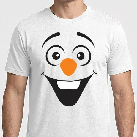 Férfi Imperial póló - Hóember arc