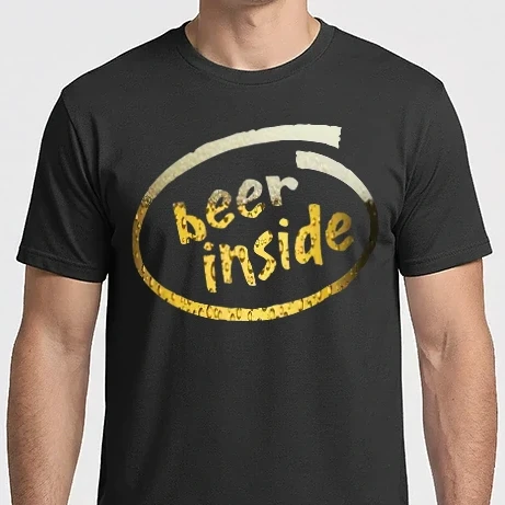 Férfi Imperial póló - Beer Inside - Y0