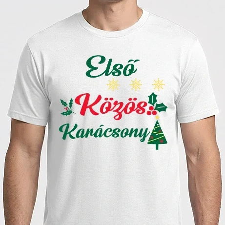 Férfi Imperial póló - Első közös karácsony