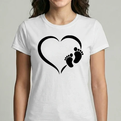 Női Imperial póló - Baba talpak