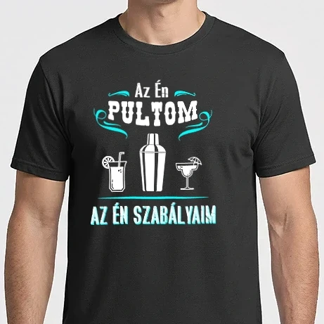 Férfi Imperial póló - Az én pultom az én szabályaim