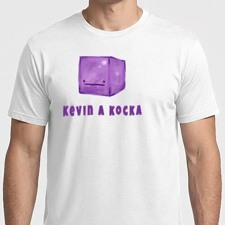 Férfi Imperial póló - Kevin a kocka - Fortnite