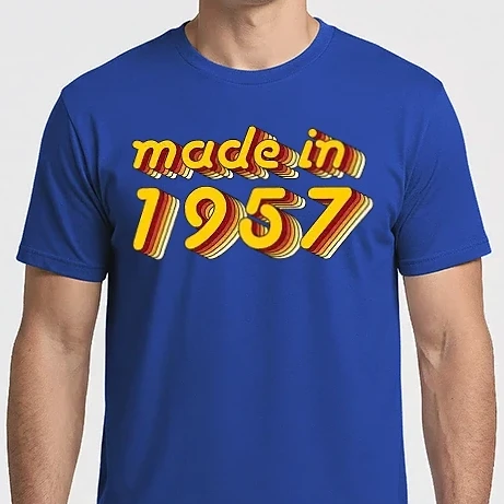 Férfi Imperial póló - made-in-1957-yellow-red
