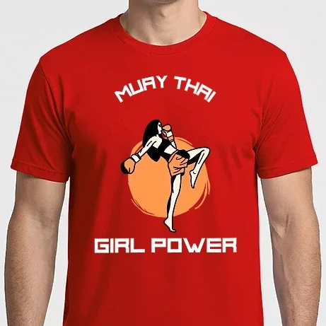 Férfi Imperial póló - Thai Box Girl Power