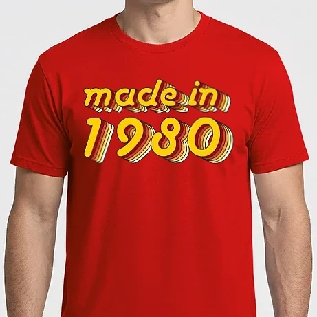 Férfi Imperial póló - made-in-1980-yellow-red