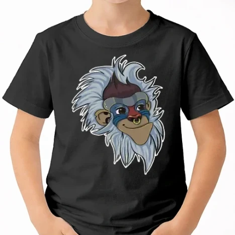 Uniszex gyerek Póló - monkey