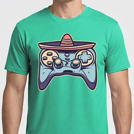 Férfi Imperial póló - Mexikói gamer