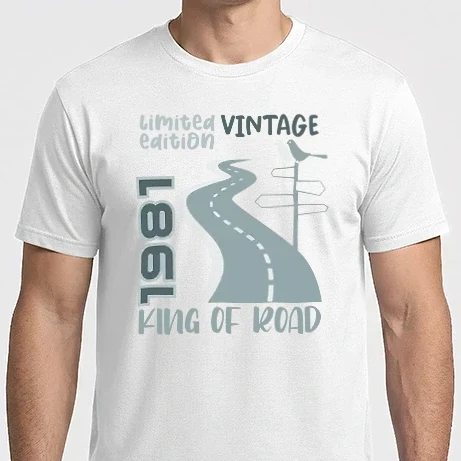 Férfi Imperial póló - king of road 1981