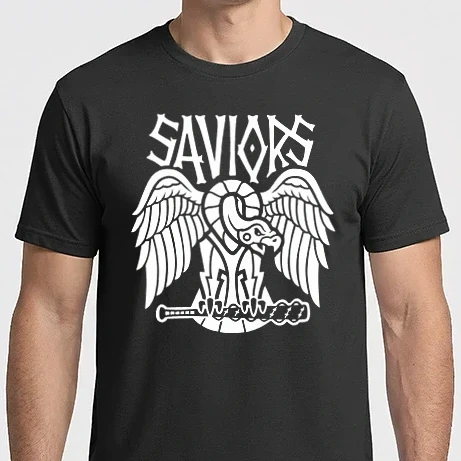 Férfi Imperial póló - The Walking Dead - Saviors (Megmentők)