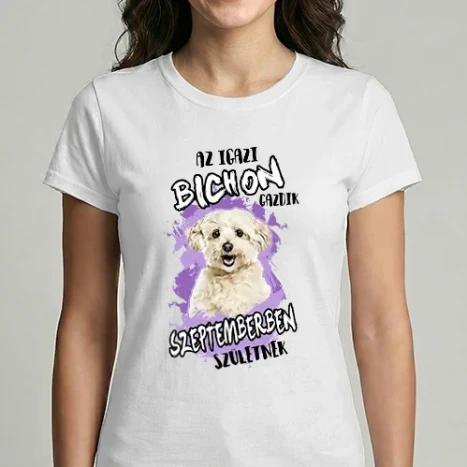 Női Imperial póló - Az igazi BICHON gazdik SZEPTEMBERben születnek