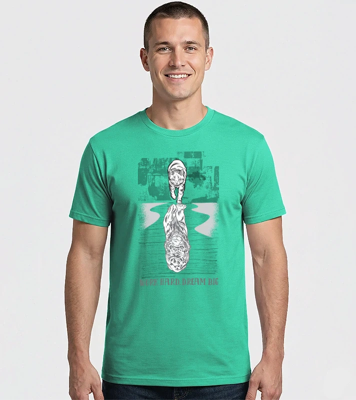 Work hard, dream big – Férfi Imperial póló