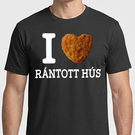 Férfi Imperial póló - I love rántott hús