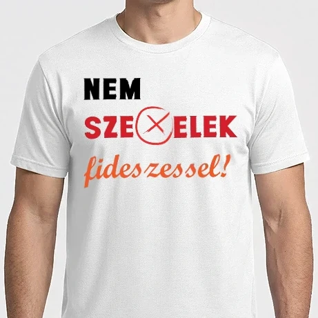 Férfi Imperial póló - nem szexelek fideszessel