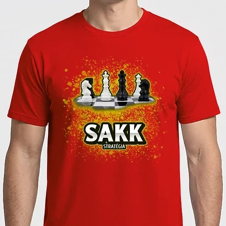 Férfi Imperial póló - sakk stratégia 03