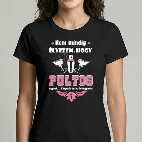 Női Imperial póló - Nem mindig élvezem pultos