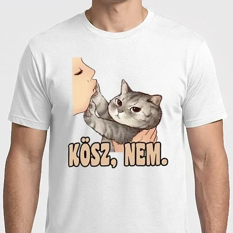 Férfi Imperial póló - Kösz nem szüke cica
