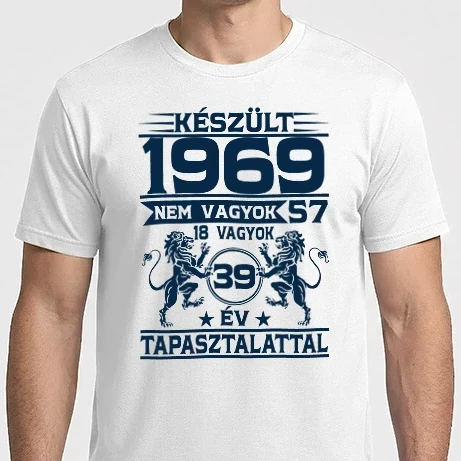Férfi Imperial póló - Készült 1969