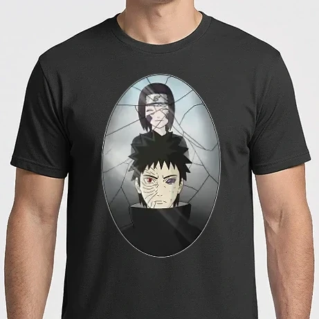 Férfi Imperial póló - Obito - Broken Memories 2