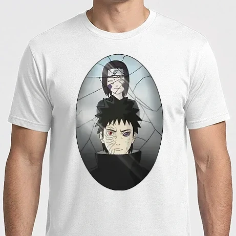 Férfi Imperial póló - Obito - Broken Memories 1