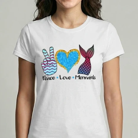 Női Imperial póló - peace love