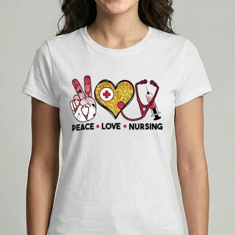 Női Imperial póló - Peace.love
