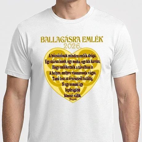 Férfi Imperial póló - Ballagásra Szép Emlék