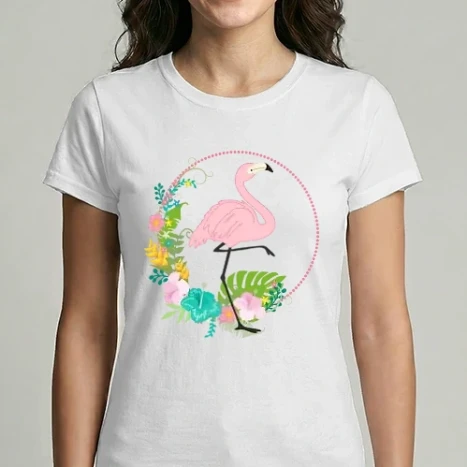 Női Imperial póló - Flamingo