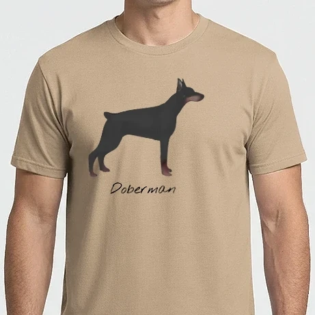 Férfi Imperial póló - Dobermann kutyás póló