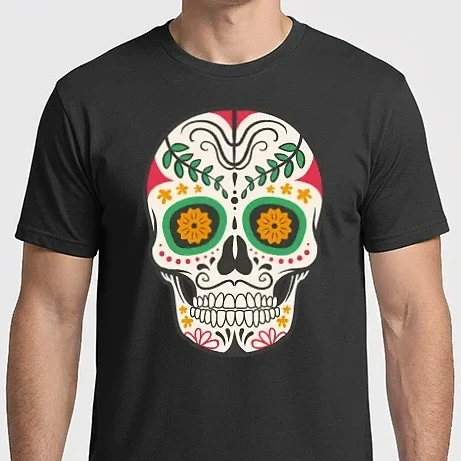 Férfi Imperial póló - Halálfejes póló