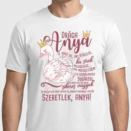 Férfi Imperial póló - Hattyús drága anya